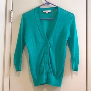 Ann Taylor Loft Teal Sweater🎉